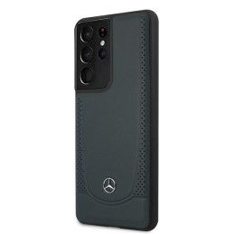 Mercedes Urban Line dėklas, skirtas Samsung Galaxy S21 Ultra - tamsiai mėlynas