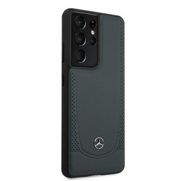 Mercedes Urban Line dėklas, skirtas Samsung Galaxy S21 Ultra - tamsiai mėlynas