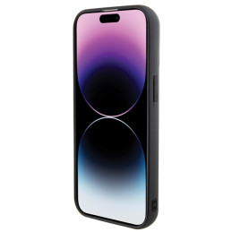 Karl Lagerfeld 3D Rubber Multi Logo dėklas iPhone 15 - juodas