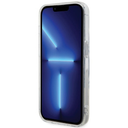 Karl Lagerfeld IML Ikonik MagSafe dėklas iPhone 15 Pro - skaidrus