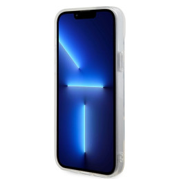 Karl Lagerfeld IML Choupette MagSafe dėklas iPhone 15 Plus - skaidrus