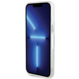 Karl Lagerfeld IML Ikonik MagSafe dėklas iPhone 15 Pro Max - skaidrus