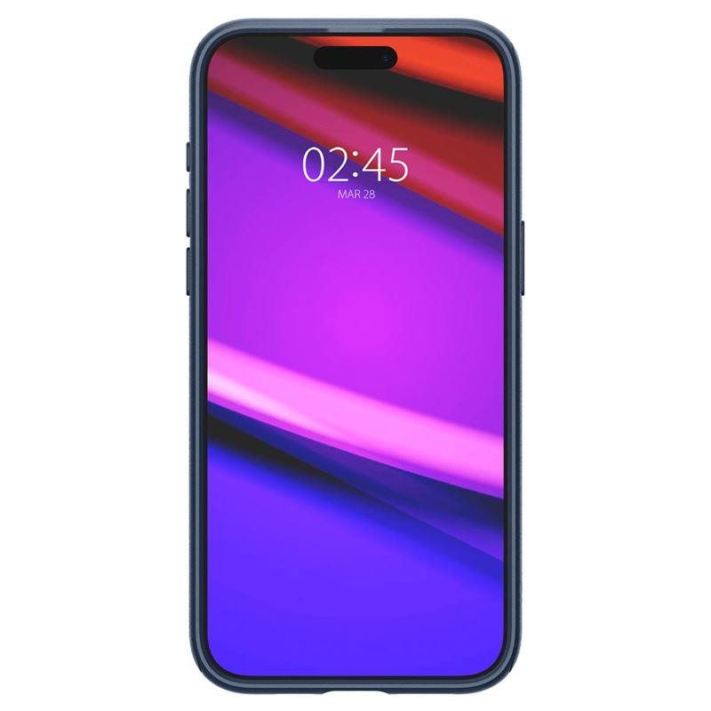Spigen Mag Armor dėklas su MagSafe iPhone 15 Pro - mėlynas