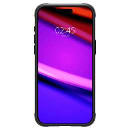 Spigen Rugged Armor Mag dėklas su MagSafe iPhone 15 Pro - matinė juoda