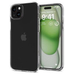 Spigen Liquid Crystal dėklas iPhone 15 Plus - skaidrus