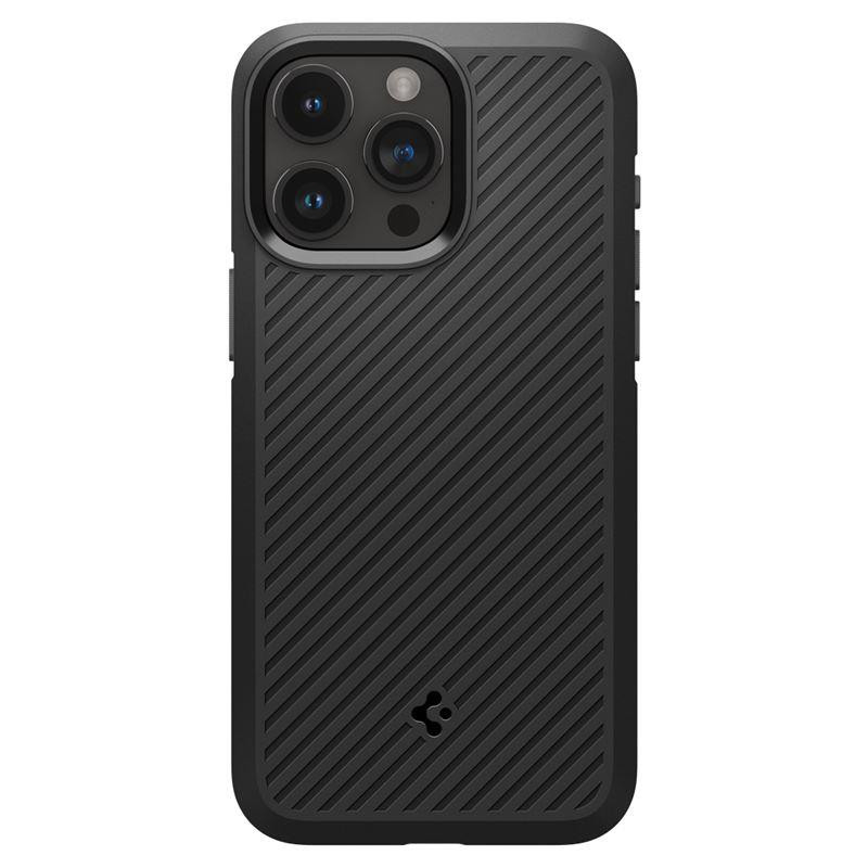 Spigen Core Armor dėklas iPhone 15 Pro - matinės juodos spalvos