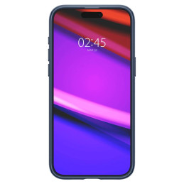 Spigen Mag Armor dėklas su MagSafe, skirtas iPhone 15 Pro Max - mėlynas