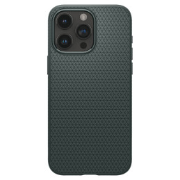 Spigen Liquid Air dėklas iPhone 15 Pro Max - tamsiai žalias