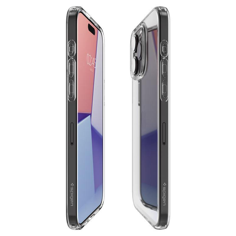 Spigen Crystal Flex dėklas iPhone 15 Pro - skaidrus