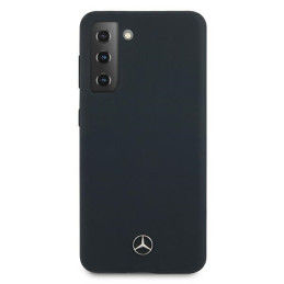 Mercedes Silicone Line dėklas Samsung Galaxy S21+ - mėlynas