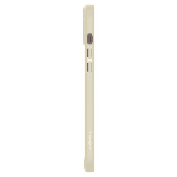 Spigen Crystal Hybrid dėklas iPhone 15 Plus - skaidrus ir smėlio spalvos