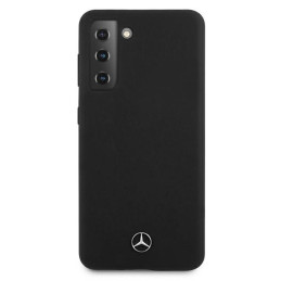 Mercedes Silicone Line dėklas Samsung Galaxy S21 - juodas