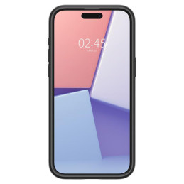 Spigen Optik Armor Mag dėklas su MagSafe iPhone 15 Pro - juodas