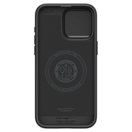 Spigen Optik Armor Mag dėklas su MagSafe, skirtas iPhone 15 Pro Max - juodas