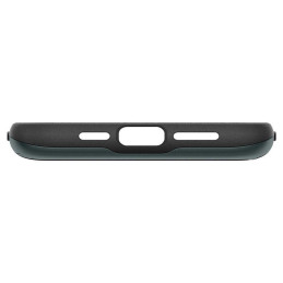 Spigen Slim Armor CS dėklas iPhone 15 Pro Max - tamsiai žalias