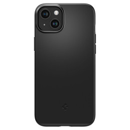Spigen Thin Fit dėklas iPhone 15 - juodas