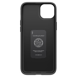 Spigen Thin Fit dėklas iPhone 15 - juodas