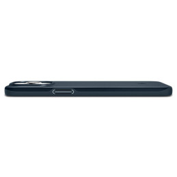 Spigen Thin Fit dėklas iPhone 15 Pro Max - juodas metalas
