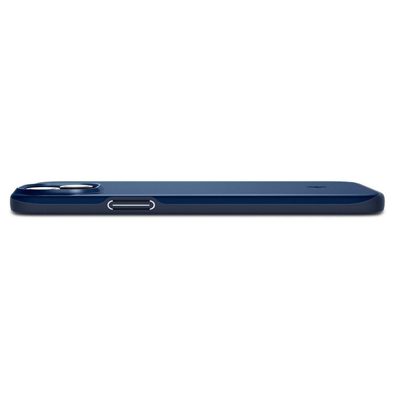 Spigen Thin Fit dėklas iPhone 15 Plus - mėlynas