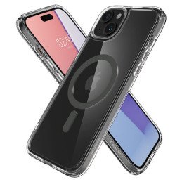 Spigen Ultra Hybrid MagSafe dėklas iPhone 15 Plus - grafitas