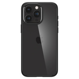 Spigen Ultra Hybrid dėklas iPhone 15 Pro - matinės juodos spalvos