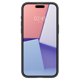 Spigen Ultra Hybrid dėklas iPhone 15 Pro - matinės juodos spalvos