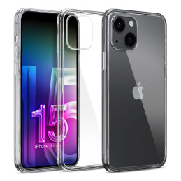 3mk skaidrus dėklas, skirtas iPhone 15 Plus – skaidrus