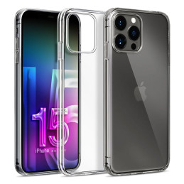 3mk skaidrus dėklas, skirtas iPhone 15 Pro – skaidrus