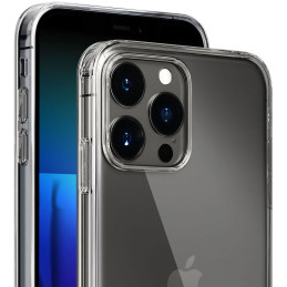3mk skaidrus dėklas, skirtas iPhone 15 Pro – skaidrus