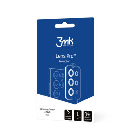 3mk Lens Protection Pro fotoaparato dangtelis, skirtas Samsung Galaxy Z Flip 5 – juodas