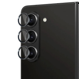 3mk Lens Protection Pro fotoaparato dangtelis, skirtas Samsung Galaxy Z Fold 5 – juodas