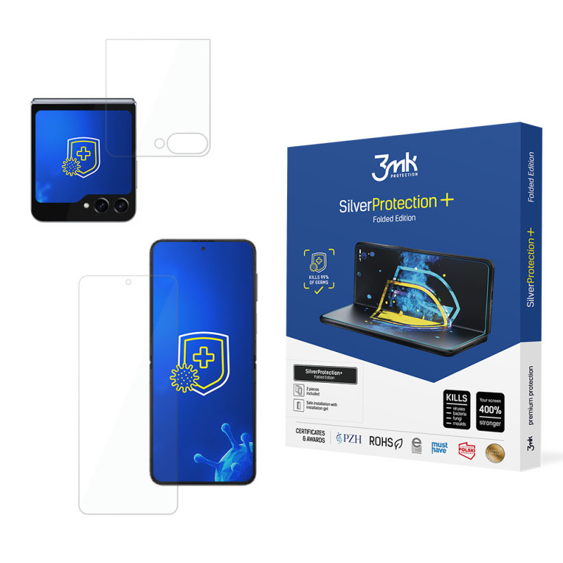 3mk SilverProtection+ Folded Edition apsauginė folija, skirta Samsung Galaxy Z Flip 5