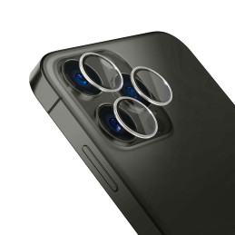 3mk Lens Protection Pro fotoaparato dangtelis, skirtas iPhone 15 Pro Max – sidabrinis
