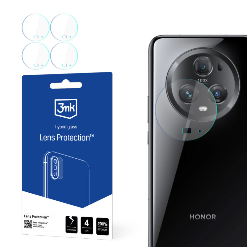 3mk Lens Protection™ hibridinis fotoaparato stiklas, skirtas Honor Magic5 Pro