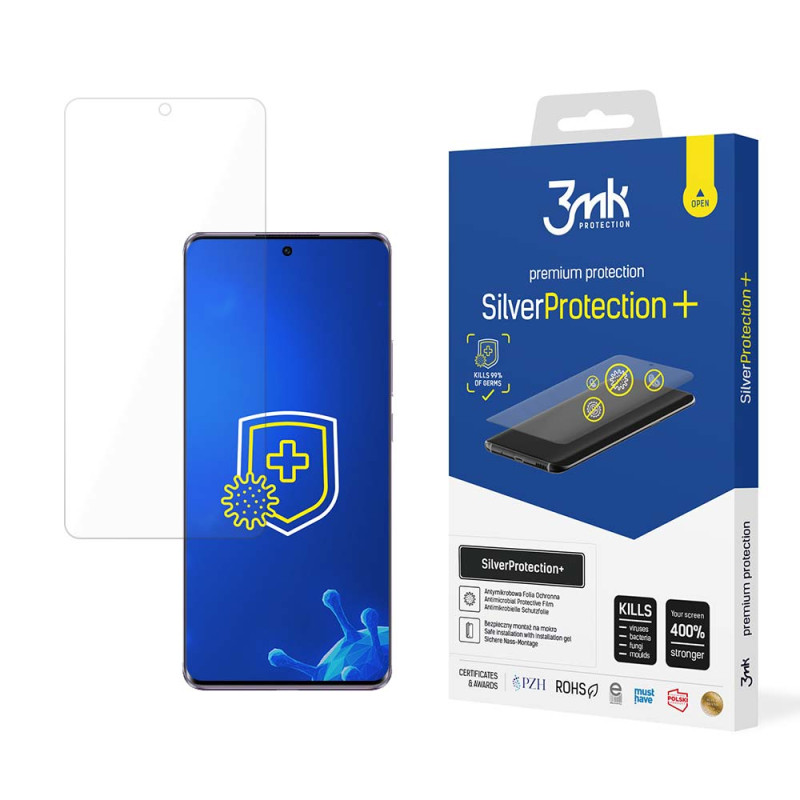 3mk SilverProtection+ apsauginė folija, skirta Oppo Reno 10 (CPH2531) / Pro