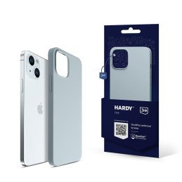 3mk Hardy Silicone MagCase dėklas iPhone 15 Plus - mėlynas