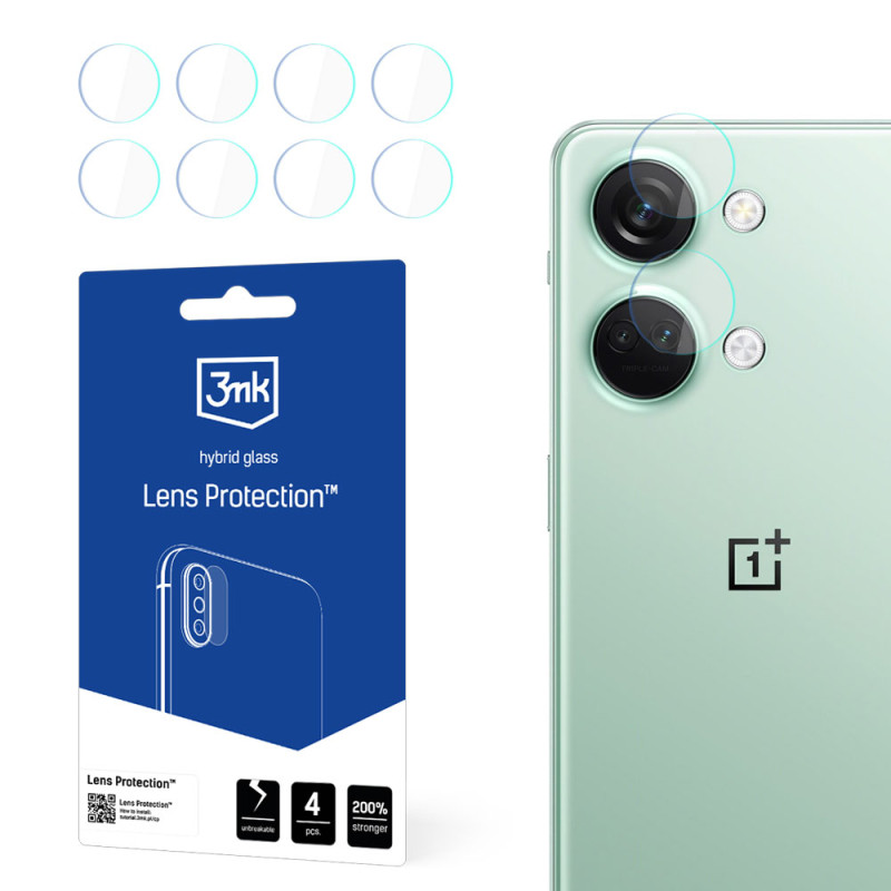 3mk Lens Protection™ hibridinis fotoaparato stiklas, skirtas OnePlus Nord 3 5G