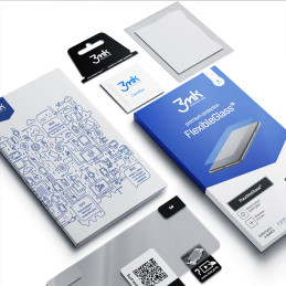 3mk FlexibleGlass™ hibridinis stiklas, skirtas iPhone 15 Pro