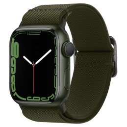 „Spigen Fit Lite“ dirželis, skirtas Apple Watch 4/ 5/ 6/ 7/ 8/ 9/ SE/ Ultra (42/ 44/ 45/ 49 mm) – žalias