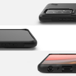 Ringke Onyx Design patvarus dėklo dangtelis, skirtas Samsung Galaxy A72 4G black (Paint) (OXSG0047)