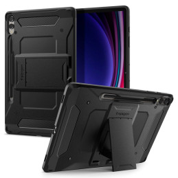 Spigen Tough Armor Pro dėklas, skirtas Samsung Galaxy Tab S9+ 12.4& 39 & 39 X810 / X816B – juodas