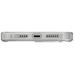 UNIQ LifePro Xtreme Magclick įkrovimo dėklas, skirtas iPhone 15 Pro Max – skaidrus sidabrinis