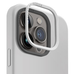 UNIQ Lino Hue Magclick įkrovimo dėklas, skirtas iPhone 15 Pro - šviesiai pilkas