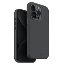 UNIQ Lino Hue Magclick įkrovimo dėklas, skirtas iPhone 15 Pro - pilkas