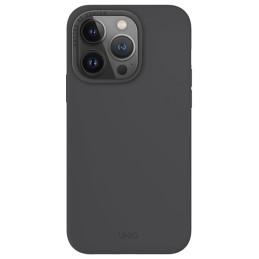 UNIQ Lino Hue Magclick įkrovimo dėklas, skirtas iPhone 15 Pro - pilkas