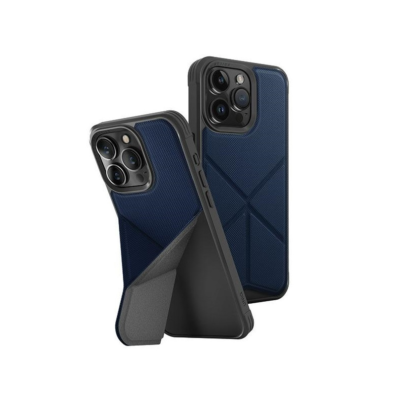 UNIQ Transforma Magclick įkrovimo dėklas, skirtas iPhone 15 Pro - mėlynas
