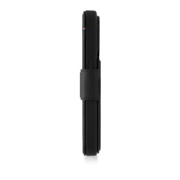 Dekoduotas nuimamas piniginės dėklas, odinis su „MagSafe“ su atvartu, skirtas „iPhone 14 Pro“ – juodas