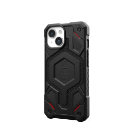 UAG Monarch Pro dėklas su MagSafe iPhone 15 - juodas kevlaras