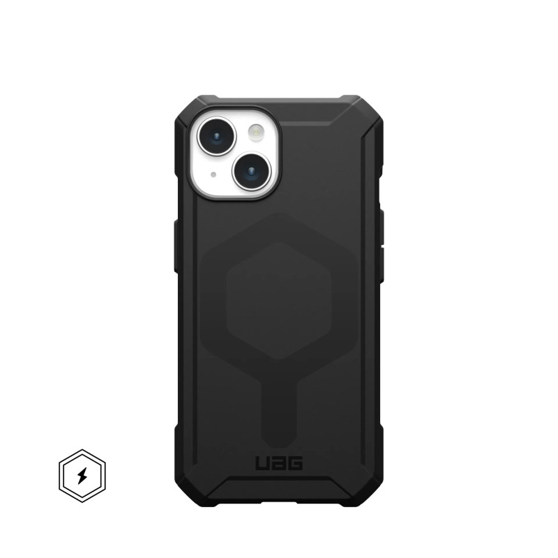 UAG Essential Armor MagSafe dėklas iPhone 15 - juodas