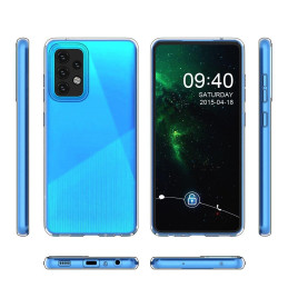 Ultra Clear 0,5 mm Vivo X60 Pro gelio dėklo dangtelis skaidrus